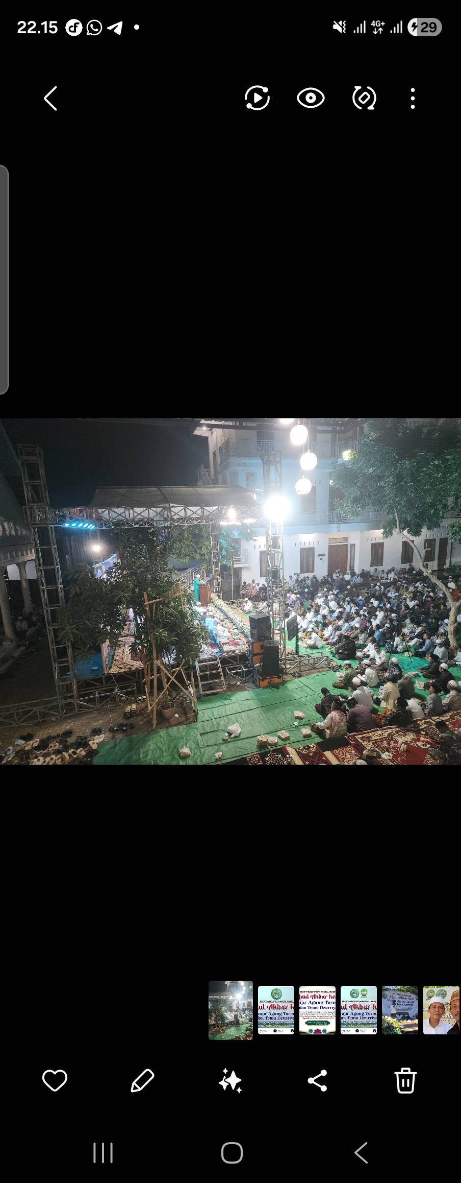 Ribuan Jemaah Padati Pesantren Darut Tauhid Genggong dalam Peringatan Haul ke-6 Sunan Genggong